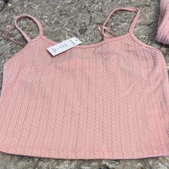 Blush Ribbed Lounge Set - Picture 4 of 5